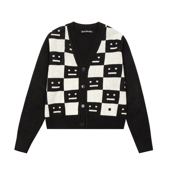 Acne Studios Black Knit Sweater - Picture 1 of 7